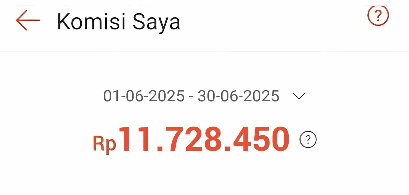 Bukti shopee affiliate menghasilkan