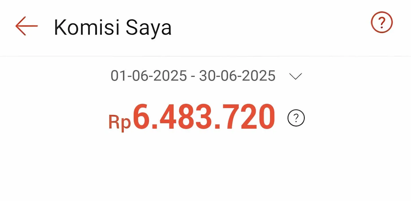 Bukti shopee affiliate menghasilkan