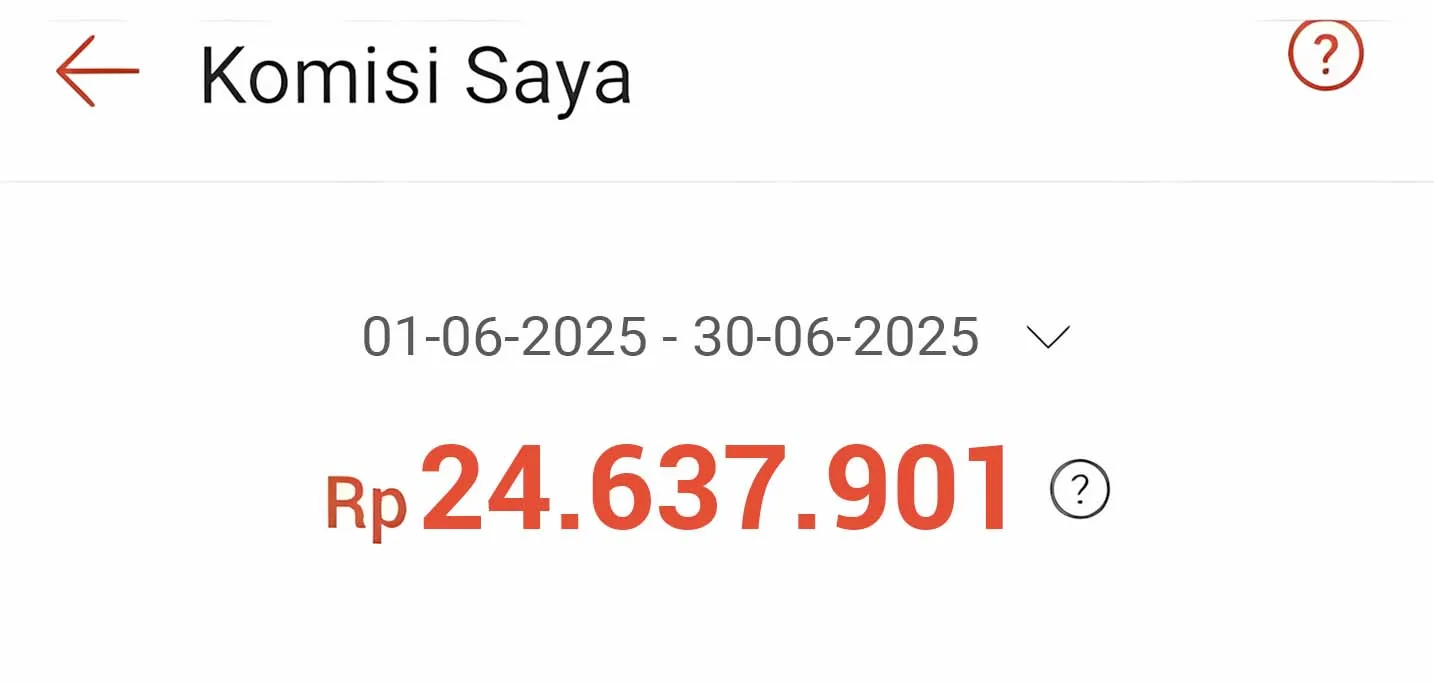 Bukti shopee affiliate menghasilkan