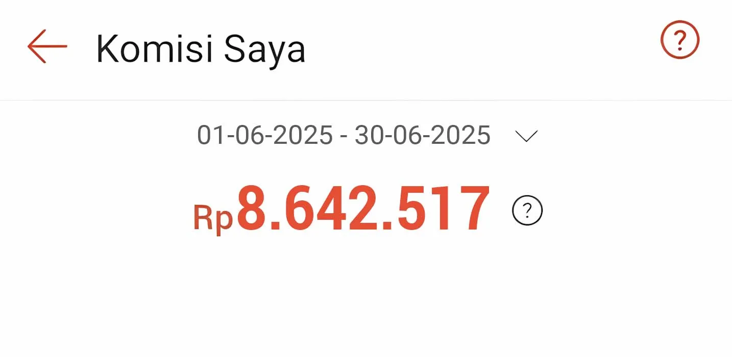 Bukti shopee affiliate menghasilkan